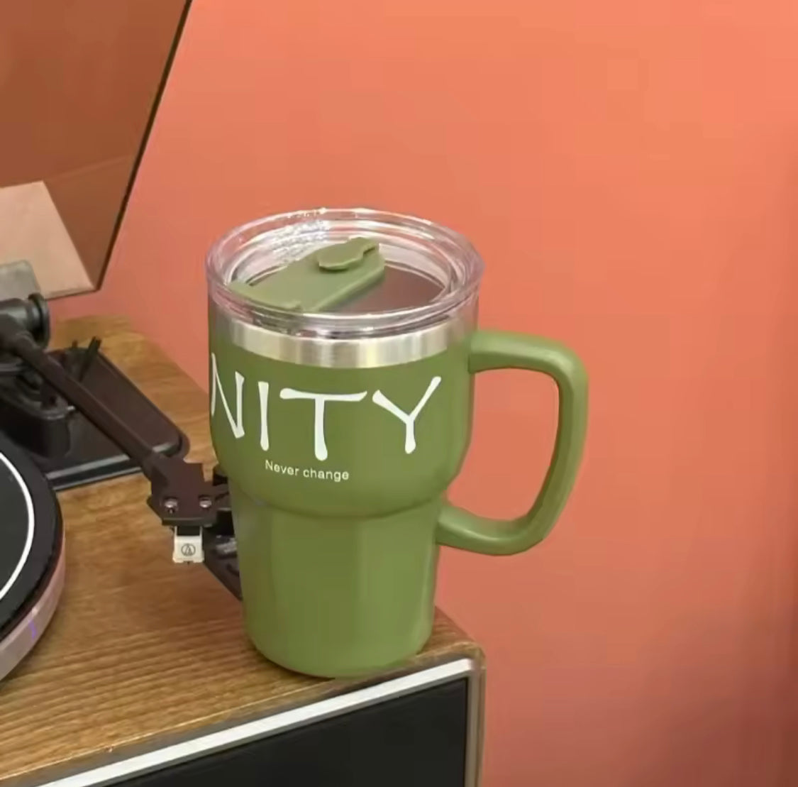 600ml Korean Style Coffe Mug, Office Water Cup, Dual Drinking Straw Coffee Cup, Stainless Steel Office Mug, Stainless Steel Thermos Mug 600ml Korean Style Coffe Mug, Office Water Cup, Dual Drinking Straw Coffee Cup, Stainless Steel Office Mug, Stainless Steel Thermos Mug